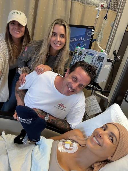 La Flaca agradeció a sus amigos en una publicación.