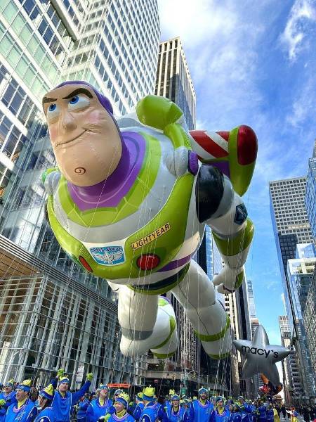 Imágenes del desfile de Macy’s que abrió el Día de Acción de Gracias en Nueva York.