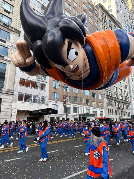 Imágenes del desfile de Macy’s que abrió el Día de Acción de Gracias en Nueva York.