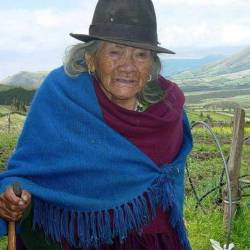 Tránsito Amaguaña es una de las líderes indígenas de Ecuador.