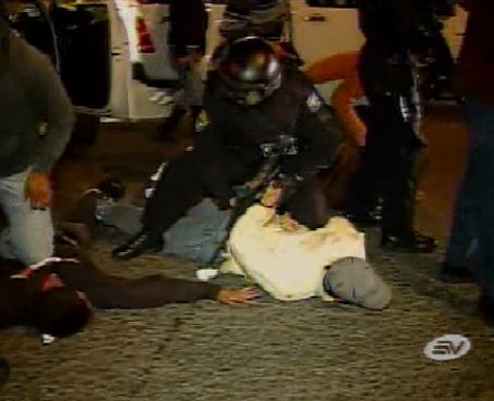 La policía frustró un intento de &#039;secuestro express&#039; en Quito