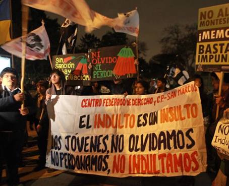 Un 50% de peruanos totalmente de acuerdo con indulto a Fujimori