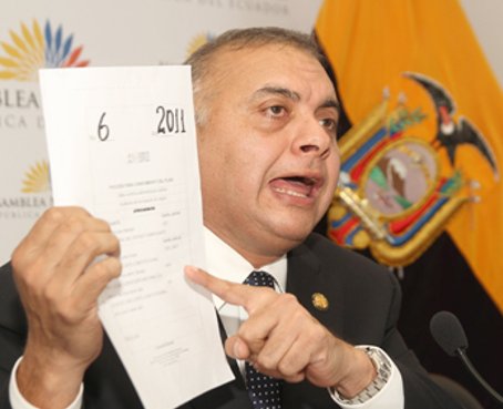 Asambleísta Galo Lara no logró desvincularse de Caso Quinsaloma