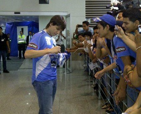 Pablo Zeballos ya llegó a Guayaquil