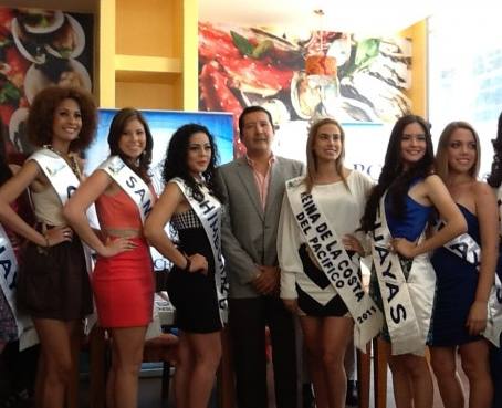 La elección de la Miss Costa del Pacífico 2012 se realizó con lo mejor de la belleza ecuatoriana