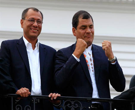 Rafael Correa logra la reelección en Ecuador con un margen contundente
