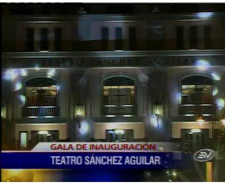 Se inauguró el Teatro Sánchez Aguilar en Samborondón