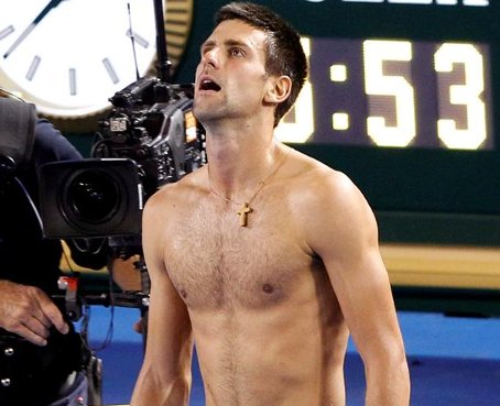 Miren cómo terminaron Nadal y Djokovic el AUS Open