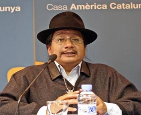 Auki Tituaña es el compañero de fórmula de Guillermo Lasso