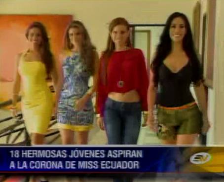 Casa abierta presentó a las nuevas candidatas a Miss Ecuador 2013