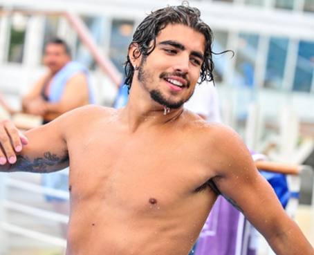 Caio Castro disfruta de una invitación llena de adrenalina en el Caribe