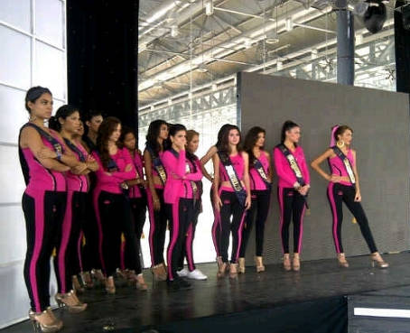 Candidatas están listas para la elección de la Miss Continente Americano 2012