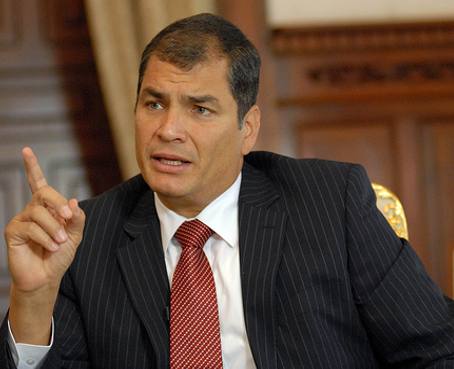 Correa reitera apoyo a Chávez y a la &#039;revolución bolivariana&#039;