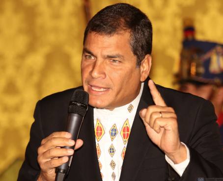 Presidente Rafael Correa inaugura el año lectivo en la región Costa