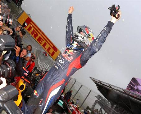 Vettel logra su tercer título mundial