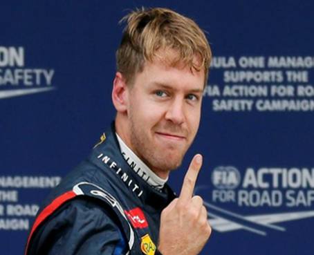 Vettel logró la tercera mejor marca de &#039;poles&#039; en F1 de la historia