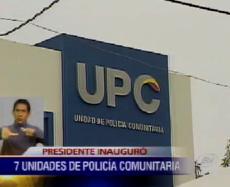 Presidente Correa inauguró siete UPC en Guayaquil