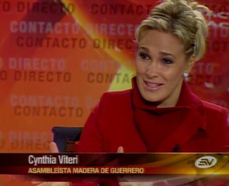 Cynthia Viteri analiza reforma tributaria