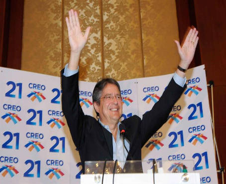 CREO, la segunda fuerza política distante del Ecuador