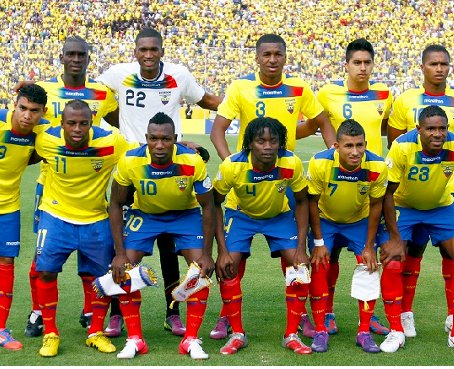 Selección Ecuatoriana de Fútbol es la número doce en el mundo
