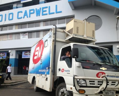 Ecuavisa es impedido de ingresar al estadio George Capwell