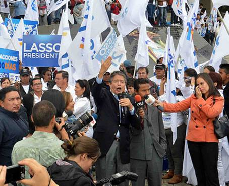 Lasso cerró su campaña en Quito