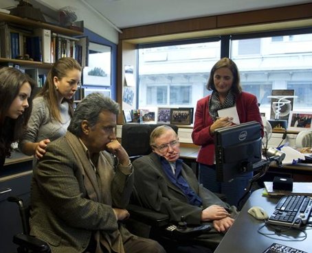 Vicepresidente de Ecuador se reunió con Stephen Hawking
