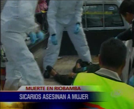 Mujer asesinada sería el primer caso de sicariato en Riobamba