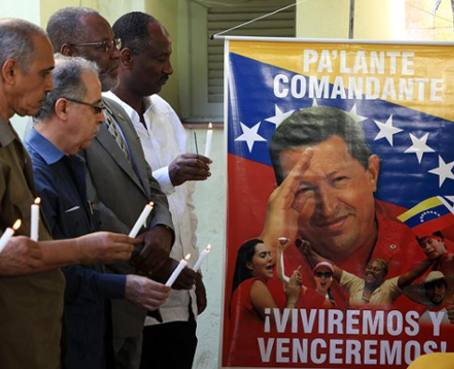 Cuba oficia nueva misa por salud de Chávez en Santuario Virgen de la Caridad