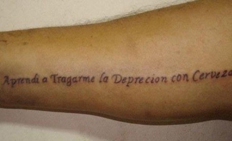 10 tatuajes con terribles faltas de ortografía
