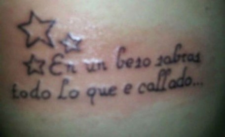 10 tatuajes con terribles faltas de ortografía