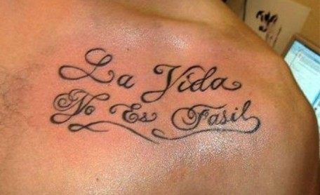 10 tatuajes con terribles faltas de ortografía