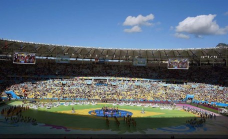 Un espectáculo de primera en la ceremonia de clausura del Mundial Brasil 2014