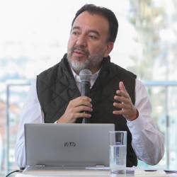 Pabel Muñoz López, de 48 años, es alcalde de Quito desde el 14 de mayo de 2023.