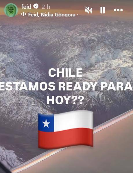 Feid sorprendió en Chile con invitación a un Coffee Party en Providencia