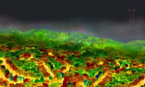 Una ciudad de gelatina