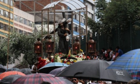 Procesión de Jesús del Gran Poder en Quito