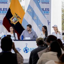 El Concejo Cantonal de Guayaquil sesionó este miércoles 29 de noviembre en el suroeste de la ciudad.