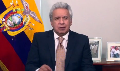 Lenin Moreno: &quot;La responsabilidad de todos los ecuatorianos es evitar el contagio&quot;