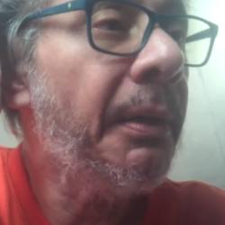 El exvicepresidente de la República, Jorge Glas, comparece desde la Cárcel del Encuentro.