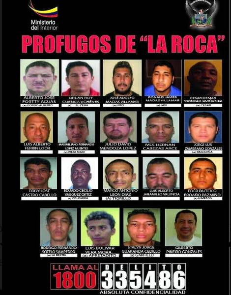 Cuatro reos más recapturados de los fugados de La Roca