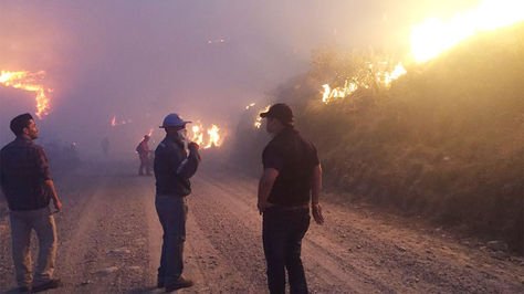 Incendio forestal deja 2 muertos y 7.000 hectáreas perdidas en el sur de Bolivia