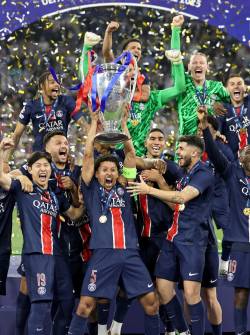 El París Saint-Germain, campeón de la Champions League 2025