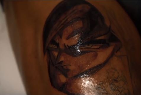 Figura de la Premier se tatuó en honor a Dragon Ball Z