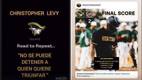 Captura de pantalla de las redes sociales de William Levy.