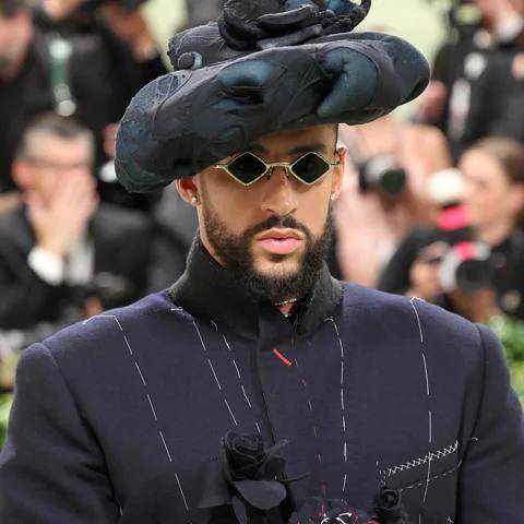 Bad Bunny en el Met Gala 2024.
