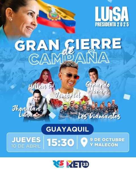 A Jombriel, el artista del momento, lo buscaron correístas y noboístas para el cierre de sus campañas