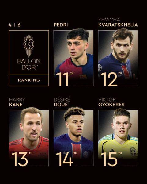 ¡Ousmane Dembélé ganó el Balón de Oro 2025!