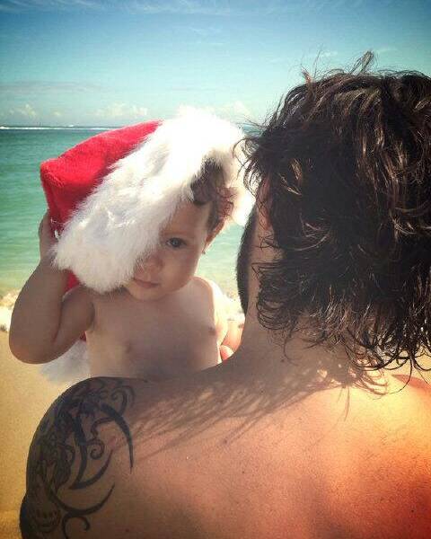 Así celebraron algunos famosos la Navidad