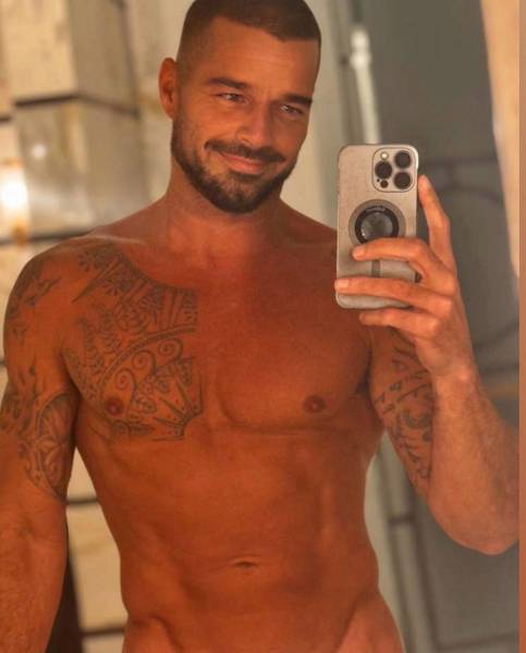 Fotografía de Ricky Martin que encendió las redes sociales.